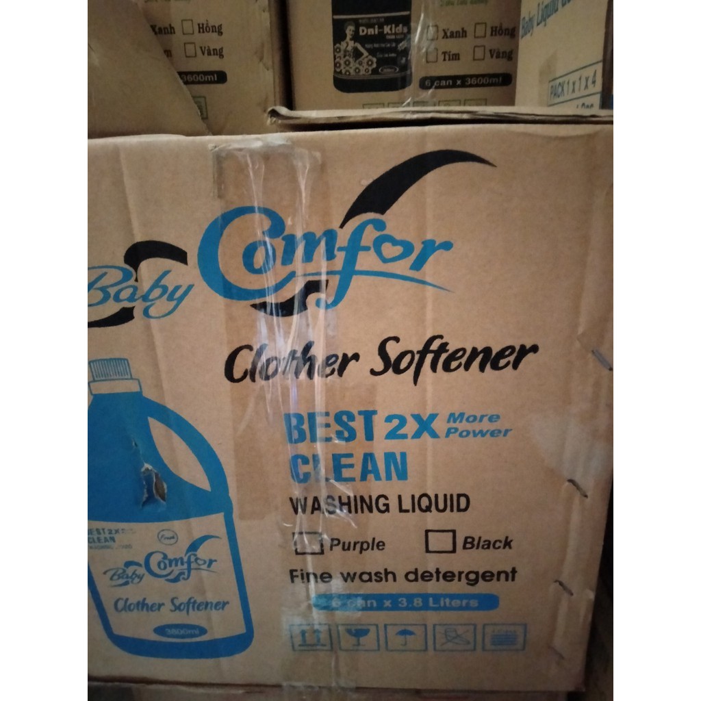 Nước Giặt Xả Nội Địa Comfor Thái Lan 3800ml-Siêu Thơm-Siêu Đậm Đặc