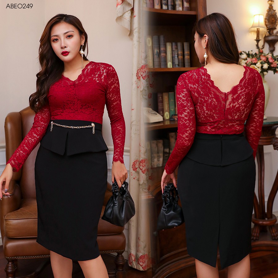  Áo ren bigsize cổ V - ABEO249