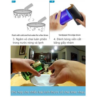 Máy cắt chai thủy tinh DIY - Cao cấp
