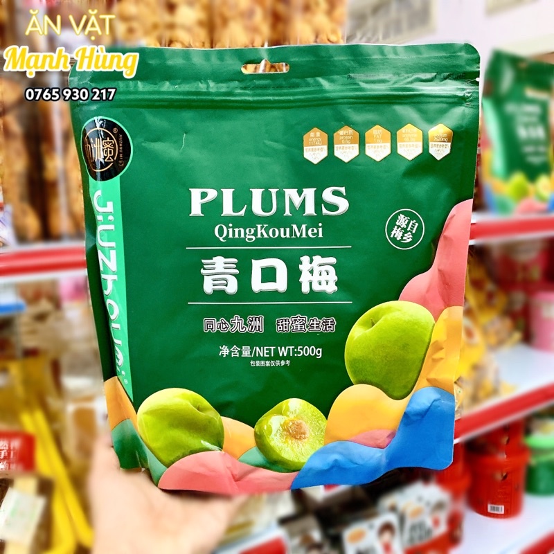 Ô mai Plums gói 500g siêu ngon