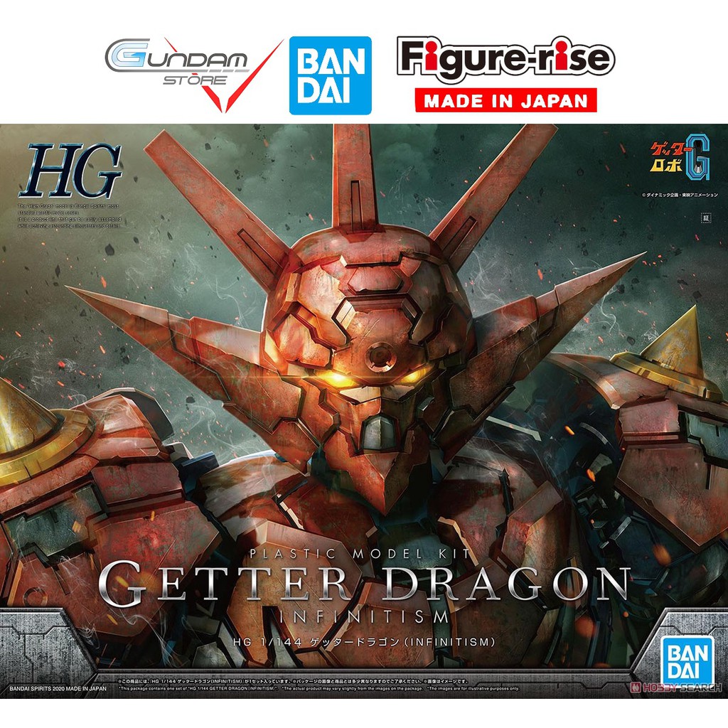Mô Hình Bandai Hg Getter Dragon Infinitism Ver Mazinger Z Đồ Chơi Lắp Ráp Anime Nhật