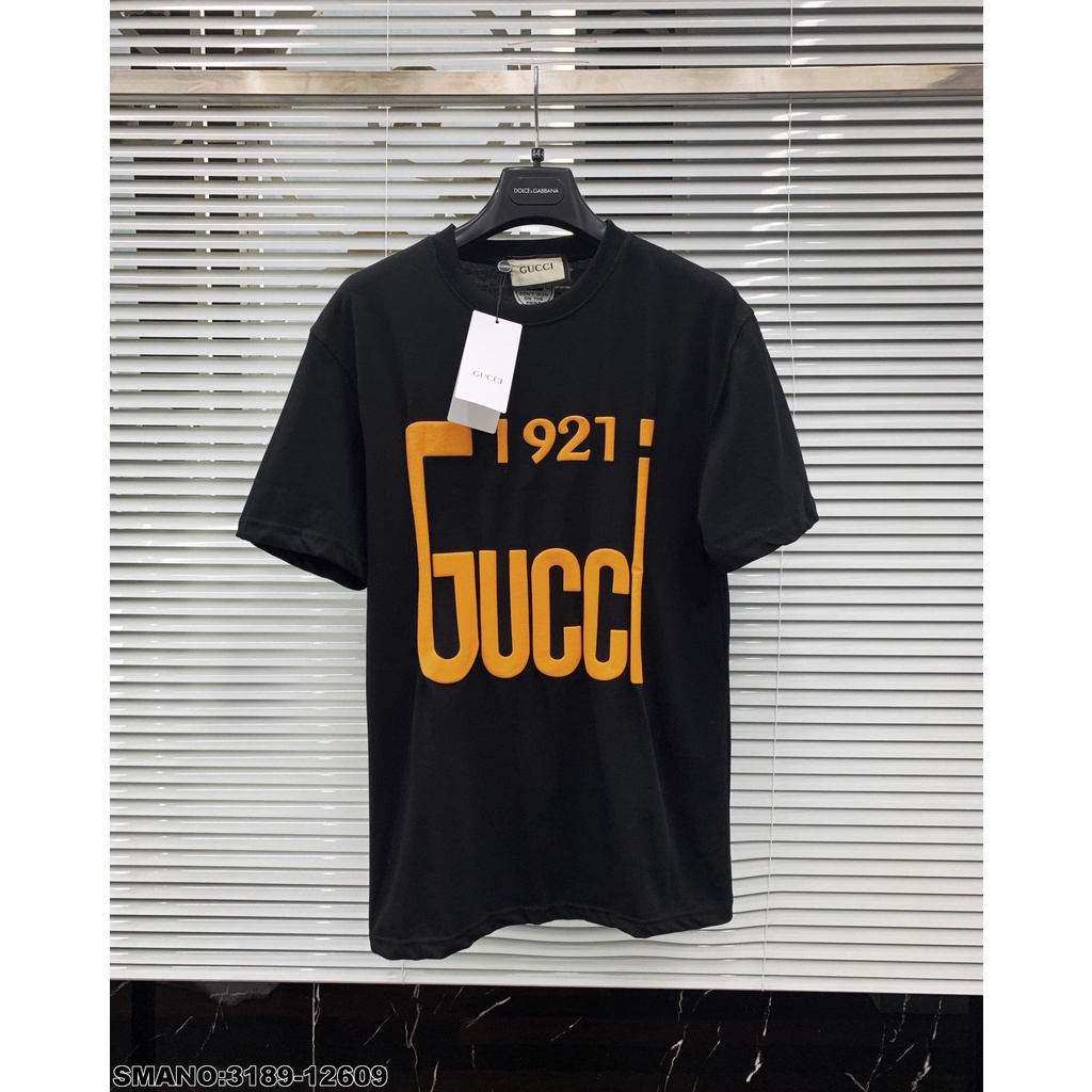 Áo Phông Kiểu GUCXI Bản Chữ Phông Rộng Phối Cách Hợp Fom Nam Nữ, Cotton Mịn Thoải Mái Hoạt Động Mã Mới GAREM 2022