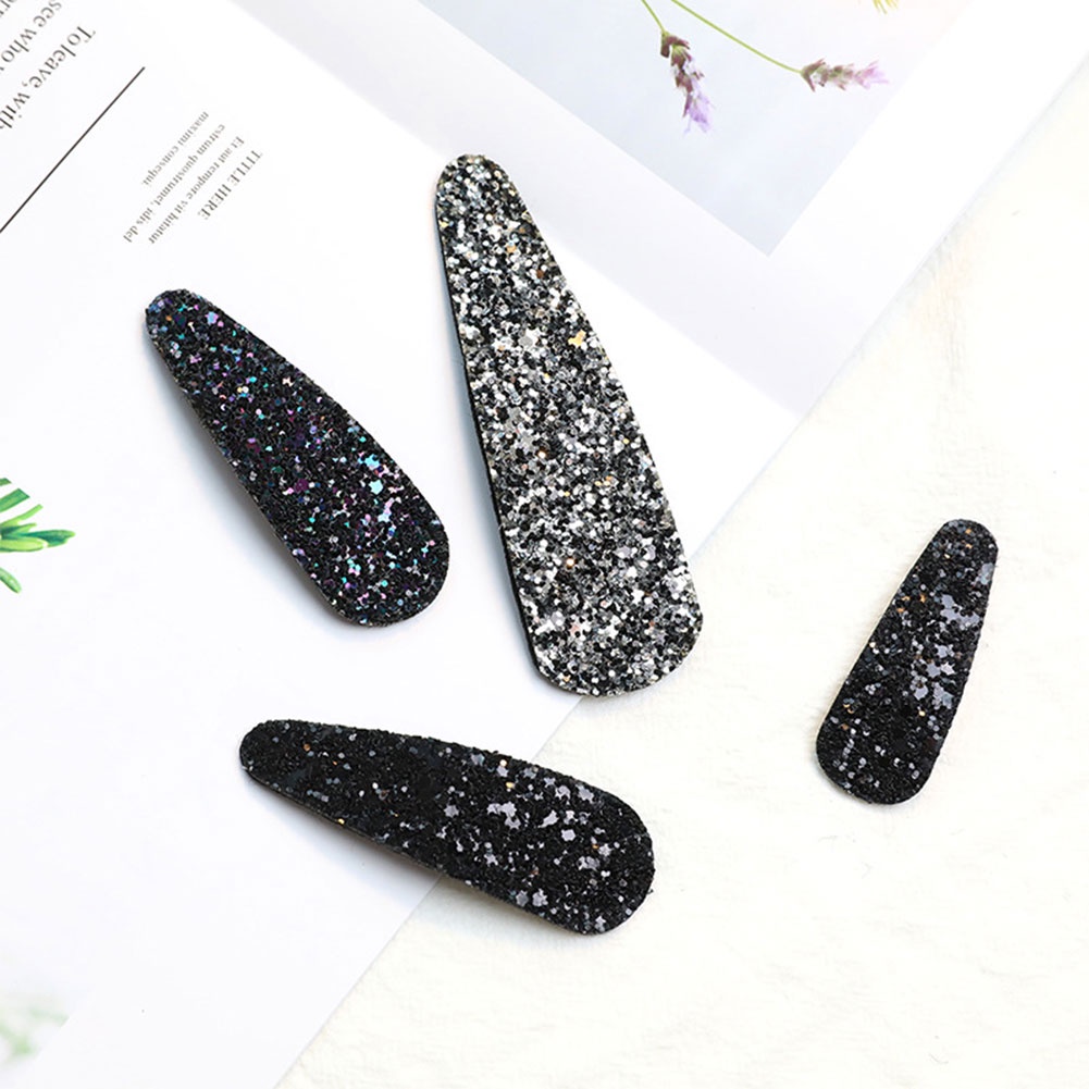 Kẹp Tóc Đính Kim Sa Lấp Lánh Thời Trang