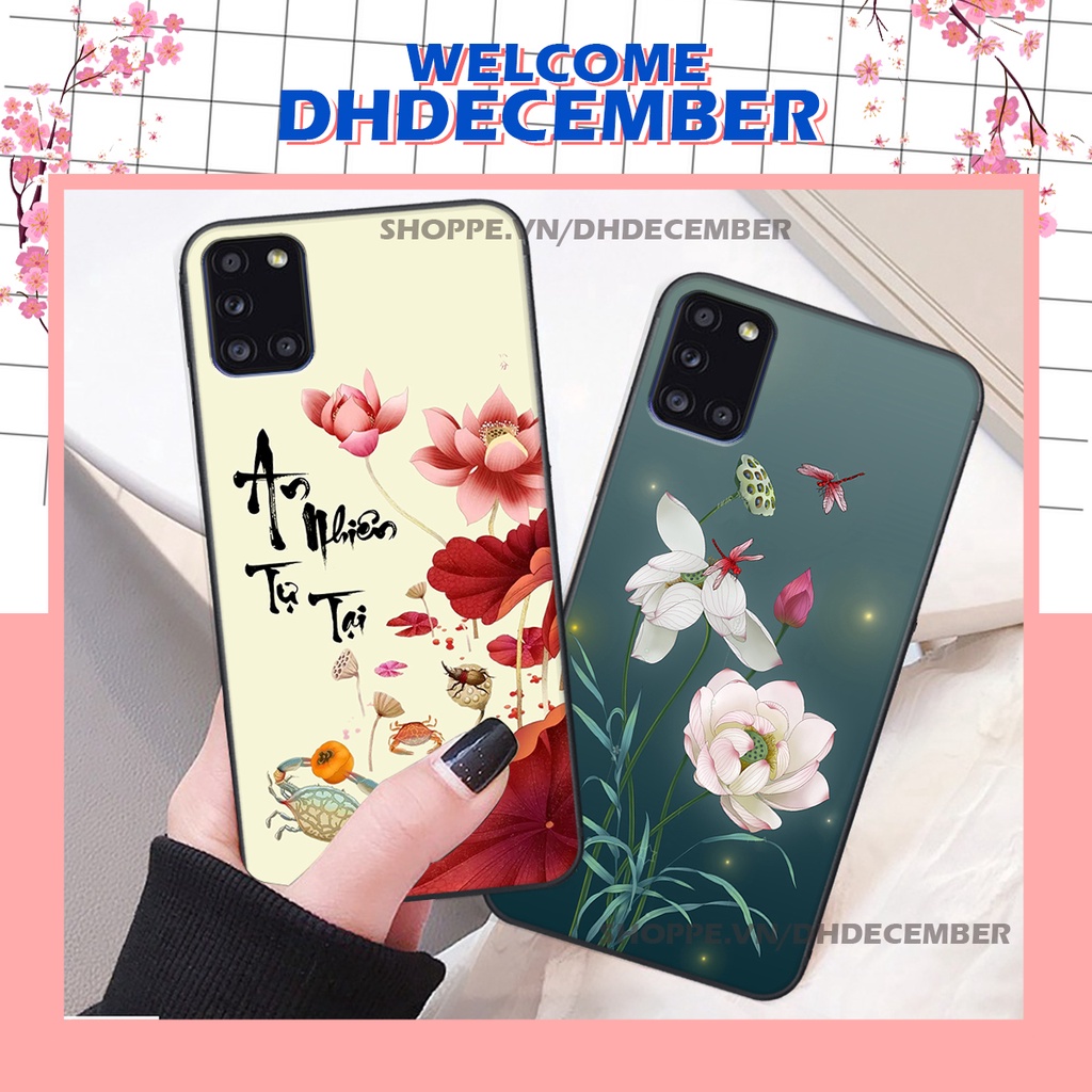 Ốp lưng Samsung Galaxy A31 in hình thư pháp tâm an vạn sự an ,mã đáo thành công SIÊU CHẤT