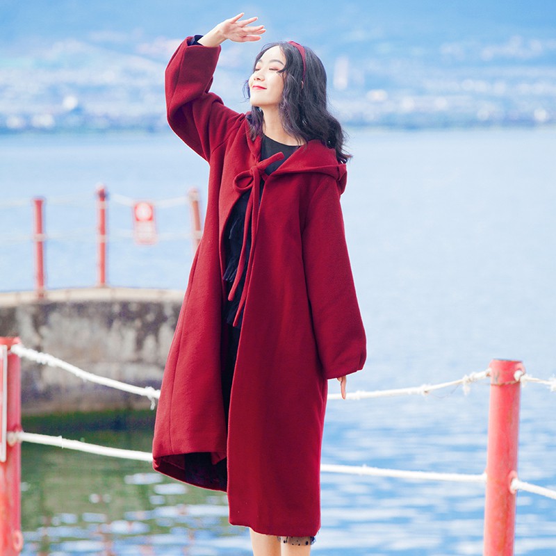 💥 [Order] Áo choàng, áo khoác ngoài màu đỏ