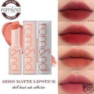 [CHÍNH HÃNG][FREESHIP] Son thỏi lì Romand New Zero Matte Lipstick 3g