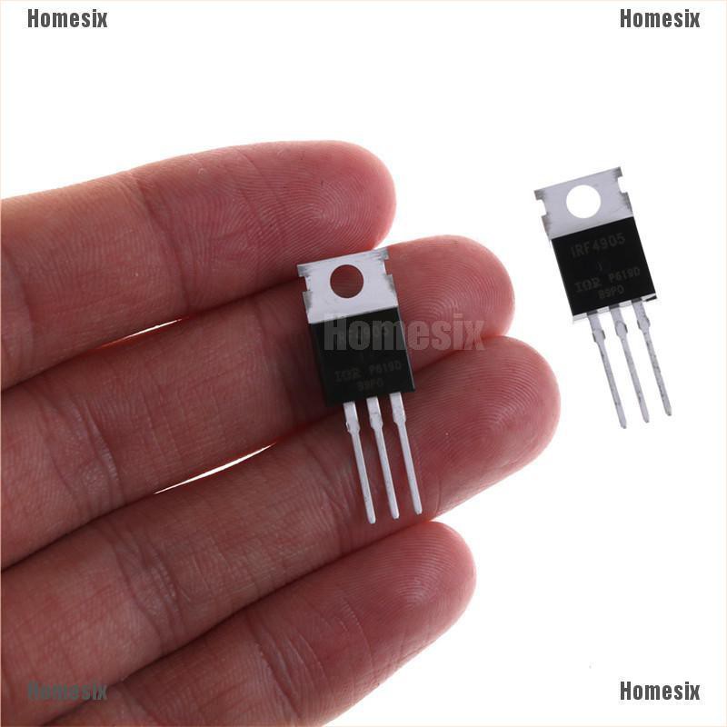 Bộ 10 vi mạch điện tử IRF4905 IRF4905PBF MOSFET 74A 55V kênh P IR TO-22