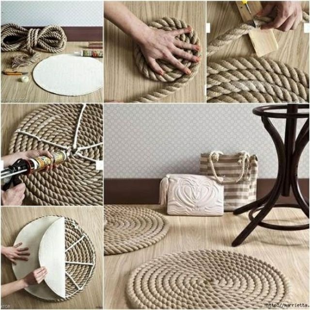 THẢ GA SÁNG TẠO - 10 mét dây thừng, dây gai trang trí , handmade,  HÀNG CAO CẤP CHẤT LƯỢNG NHẬP KHẨU