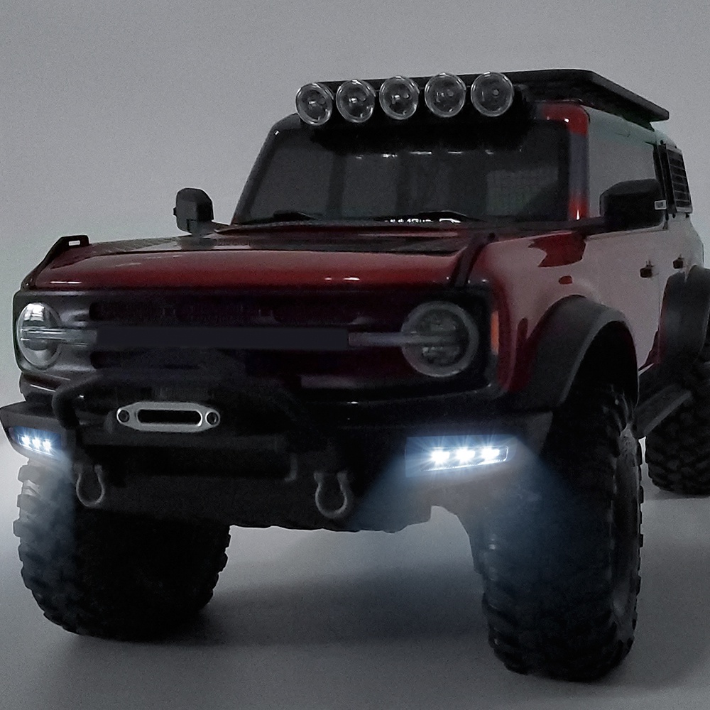 Đèn LED Cản Trước Cho Xe Điều Khiển Từ Xa Traxxas TRX4 TRX-4 Bronco RC
