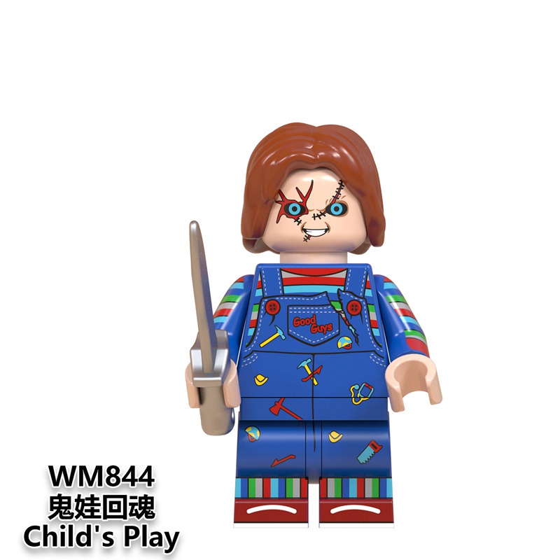 Bộ đồ chơi lắp ráp hình nhân vật Freddy Jason