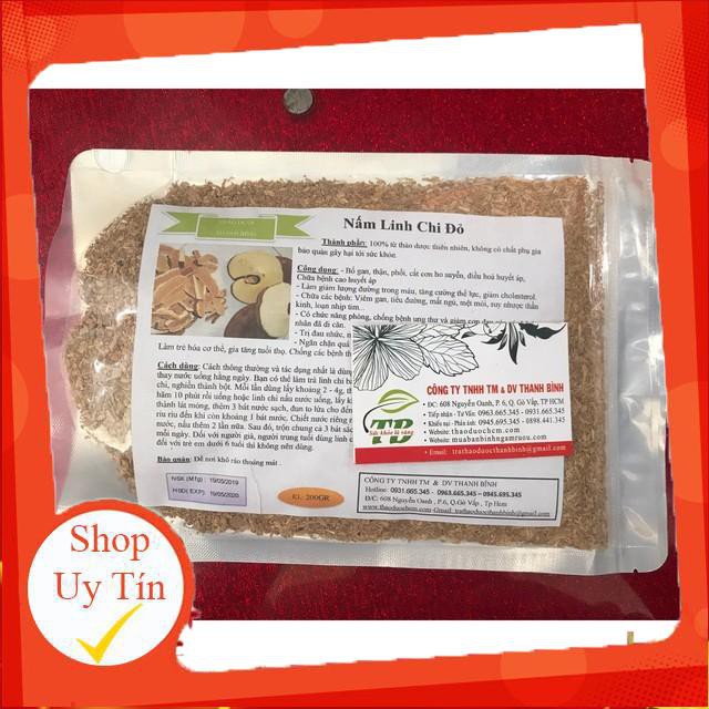 Nấm Linh Chi Đỏ 100g - Cây Thuốc Nam Thanh Bình