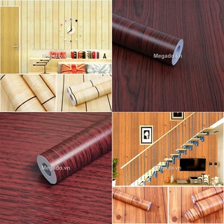 Giấy dán giả gỗ, dán bàn ghế, giường tủ, tủ bếp chống mốc chống ẩm [DD0011]