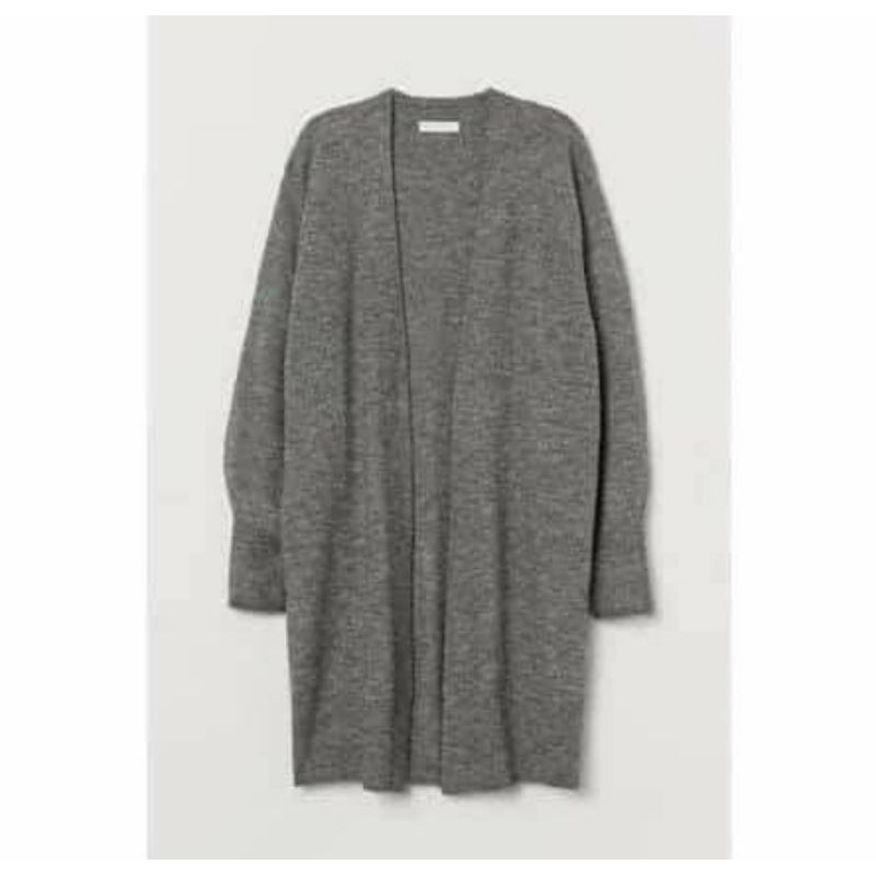 Áo cardiagan hm dáng dài auth