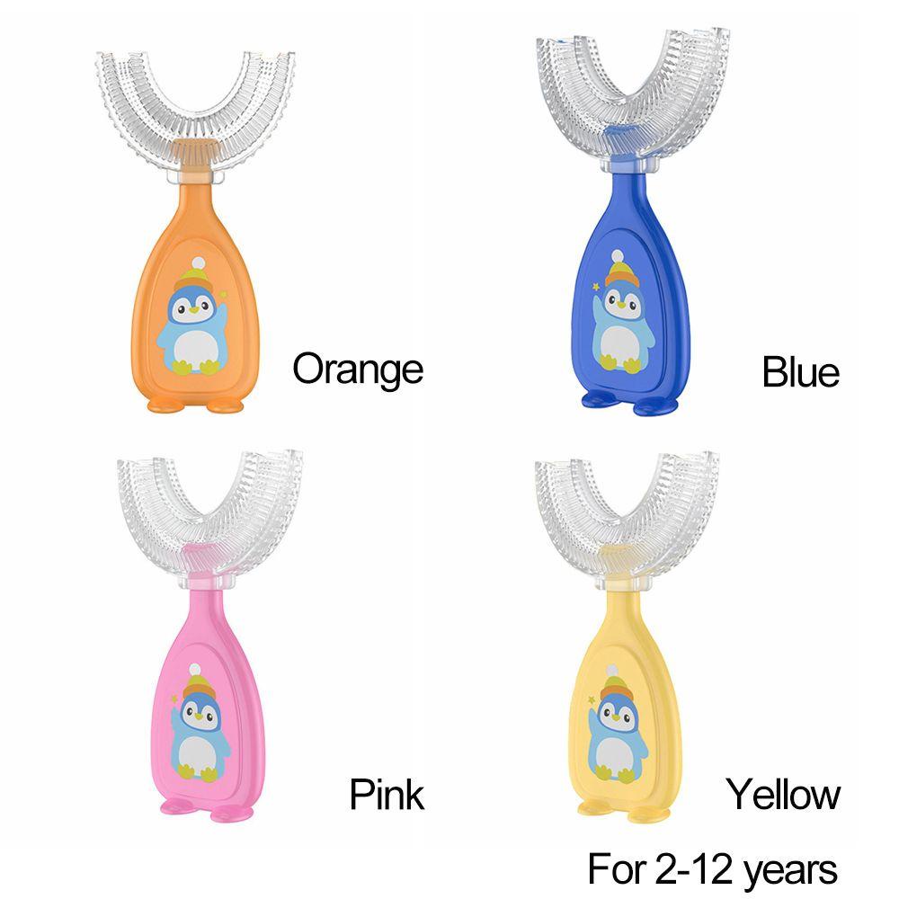 NIUYOU Bàn Chải Đánh Răng Bằng Silicon Mềm An Toàn Dành Cho Trẻ