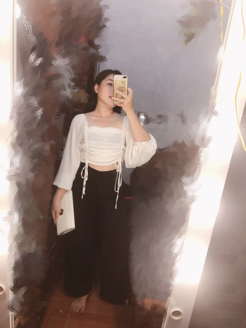 Quần ống rộng culottes dài bigsize 55kg-95kg