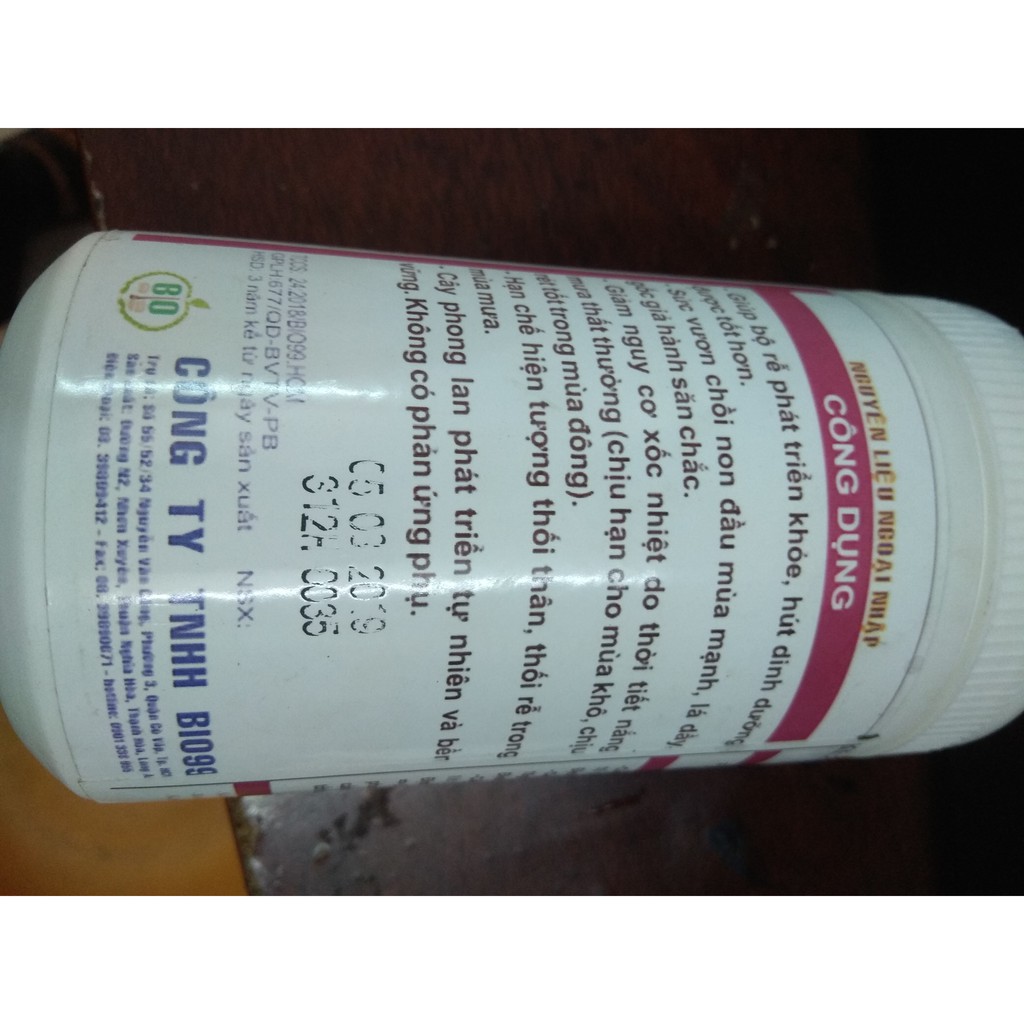 Phân bón lân tinh chất chuyên dùng cho hoa phong lan 500G