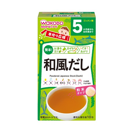 Bột Dashi Wakodo rong biển và cá bào