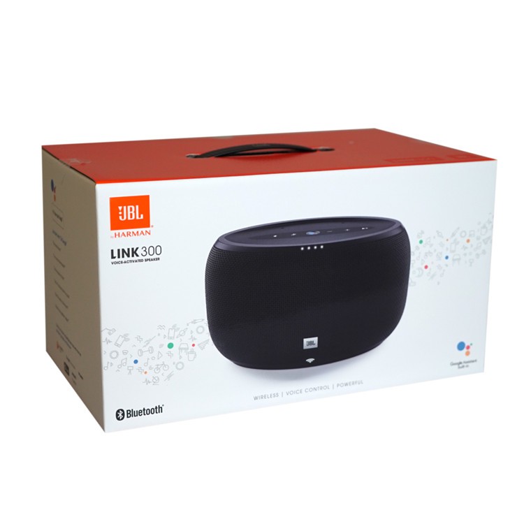 LOA THÔNG MINH JBL LINK 300 - TÍCH HỢP GOOGLE ASSISTANT - Full Box - New 100%