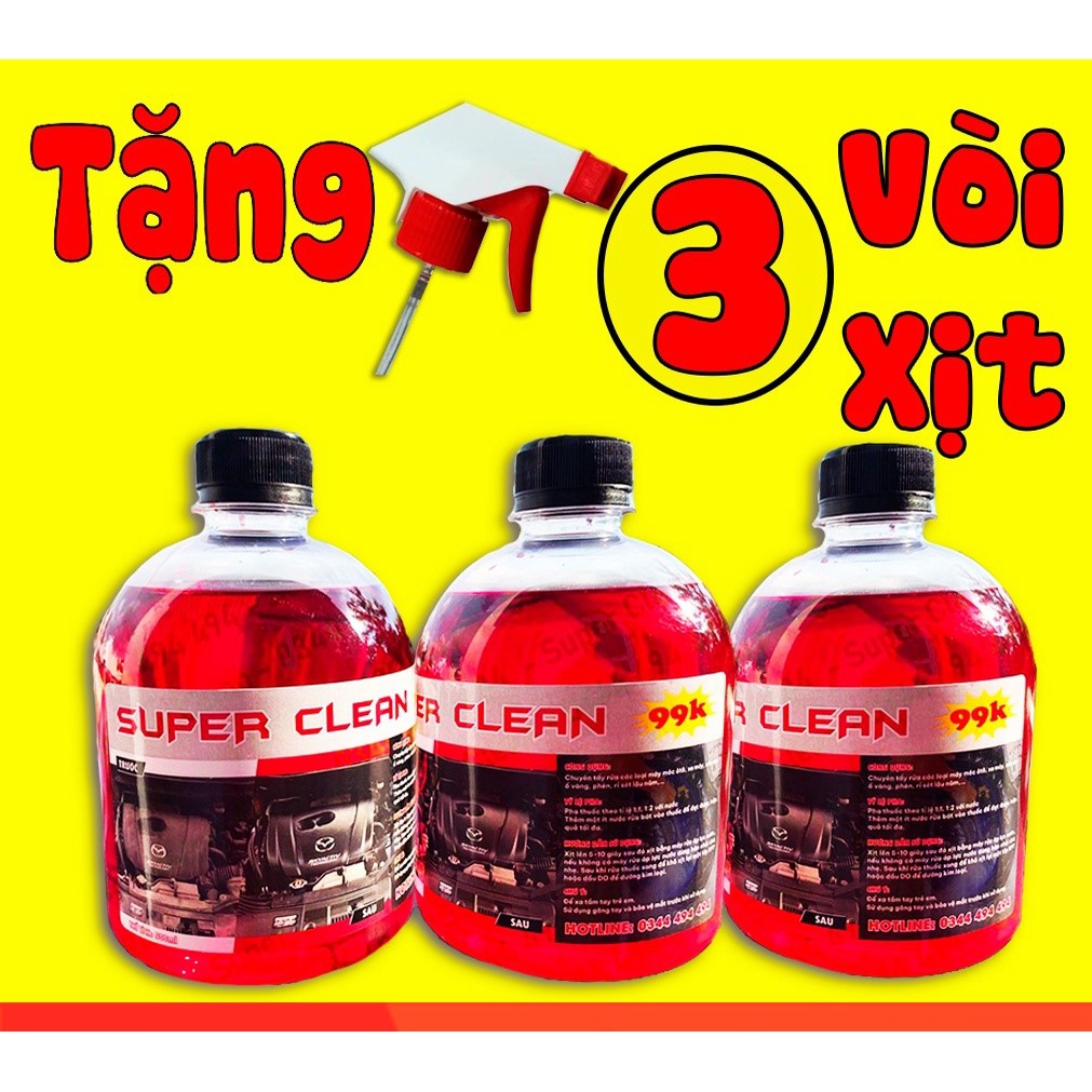 COMBO 3 CHAI DUNG DỊCH TẨY RỬA ĐẦU BÒ LỐC MÁY SIÊU MẠNH FREE SHIP XTRA TẨY RỬA ĐA NĂNG TRÊN MỌI VẬT LIỆU