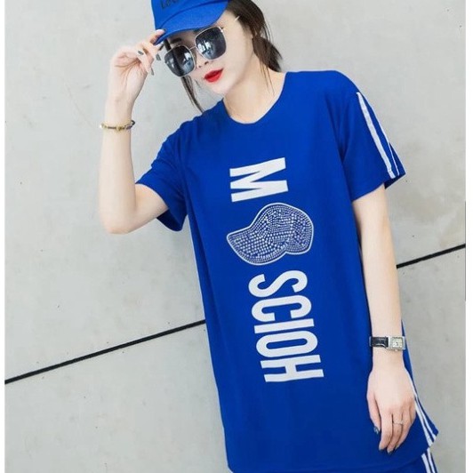 Bộ đồ nữ mặc nhà, Quần lửng cá tính, Chất cotton co giãn mát mềm cực xinh