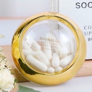 Hộp 20 viên Mặt nạ viên nén Collage Super Maks