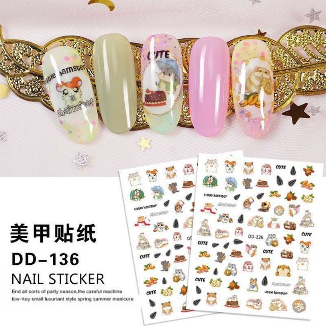 Sticker dán móng siêu đẹp, siêu độc&lt;br&gt;Sticker dán móng MICKEY MOUSE