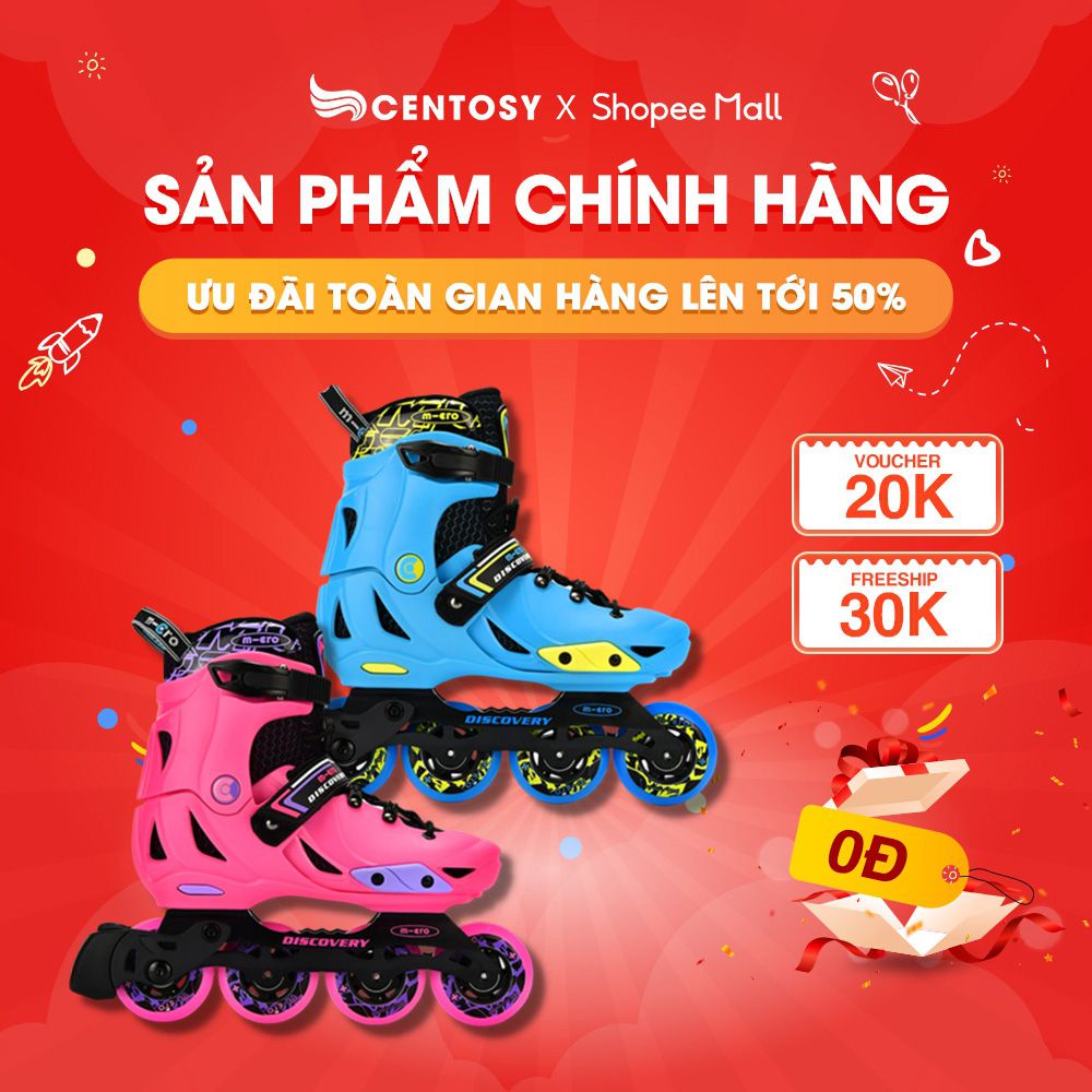 Giày Patin Trẻ Em Cao Cấp - Centosy Micro Discovery - Form Chắc Chắn, Bánh Chất Lượng