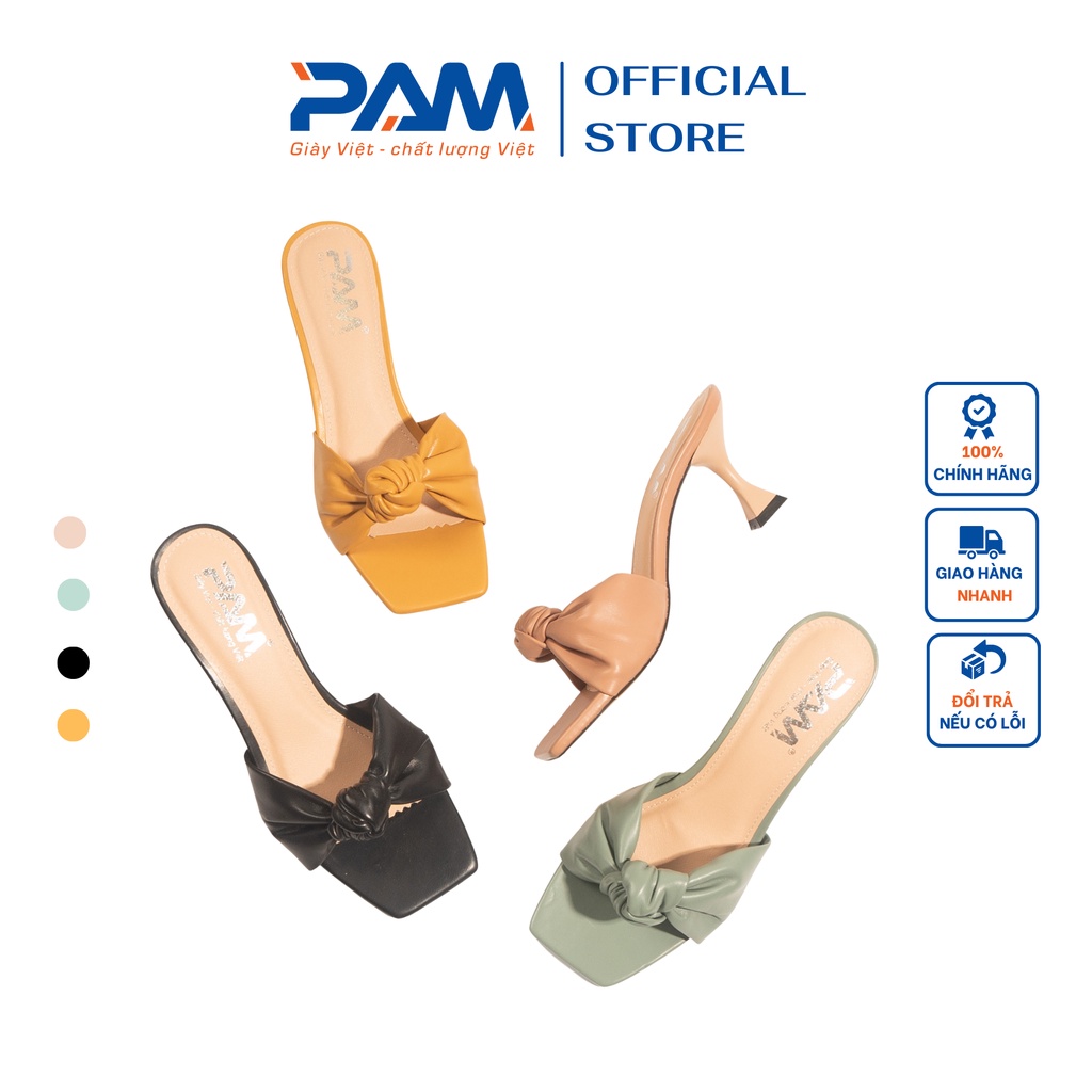 Guốc cao gót nữ thời trang 7 phân ,sang chảnh thích hợp đi tiệc, đi làm công sở pamshoes _CGT405 (SIZE 35-40)