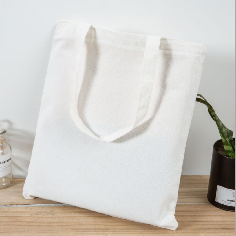 [Giá sỉ]Túi vải bố, Túi vải Canvas trơn Màu Trắng