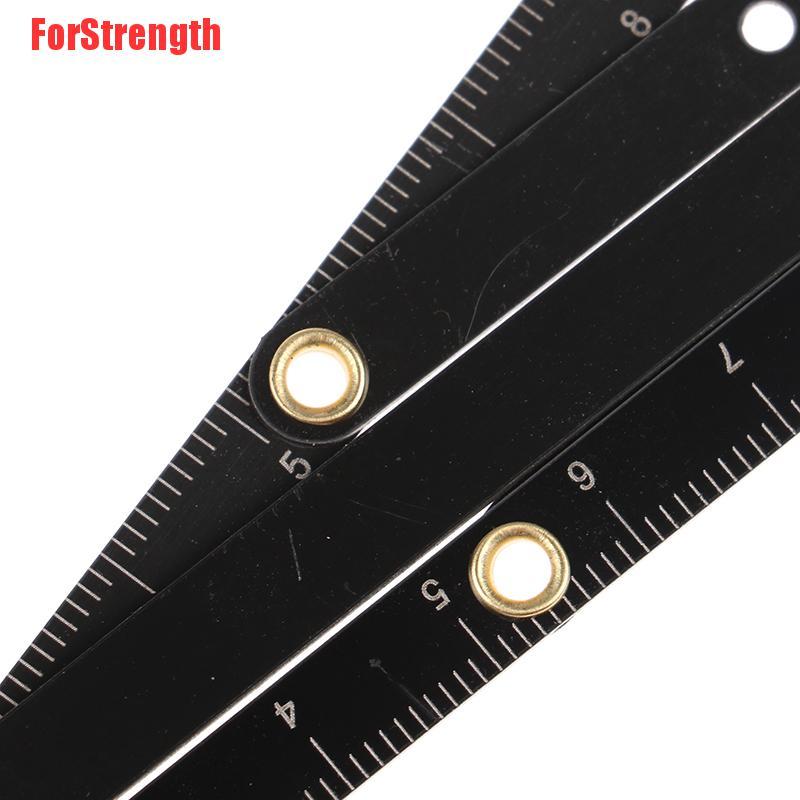 (hàng Mới Về) Thước Đo Lông Mày Bằng Thép Không Gỉ Màu Vàng Đồng Tiện Dụng | BigBuy360 - bigbuy360.vn