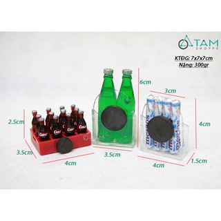 Mô hình nam châm hít tủ lạnh siêu dễ thương