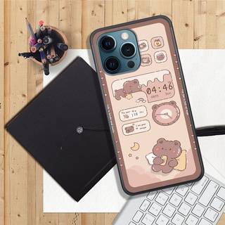 Ốp Lưng IPHONE 12  - 12 PRO - 12 MINI - 12 PROMAX, In Hình Gấu Cute, màu sắc bắt mắt.
