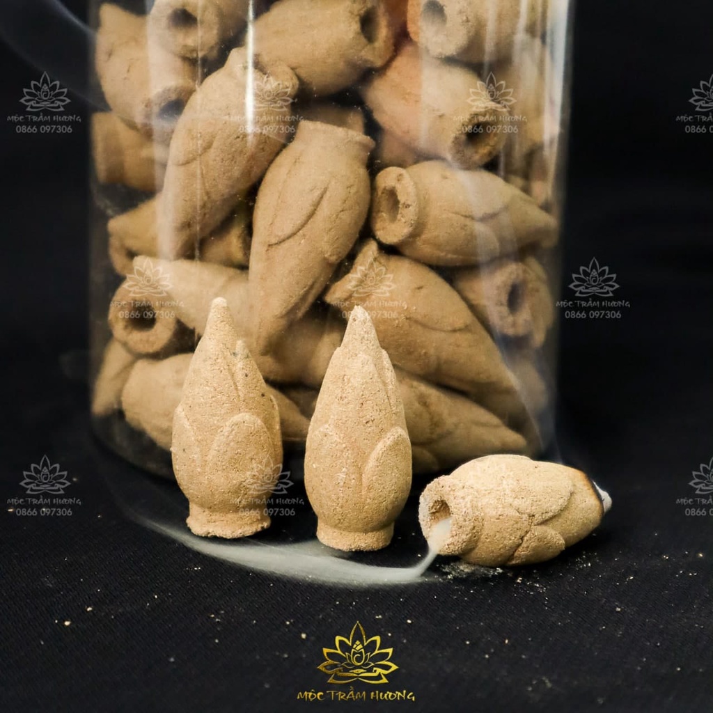 Nụ trầm hương 🍀100%🍀 tự nhiên Nụ đốt (15 - 30)phút/nụ | Xông nhà, ngày Tết, thác khói - An Nhiên - Thịnh Vượng | BigBuy360 - bigbuy360.vn