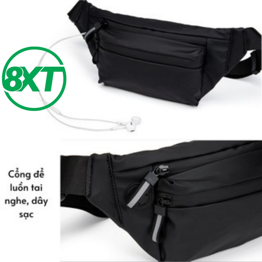 [FREE SHIP] Túi đeo chéo nam nữ Unisex thời trang siêu nhẹ TC07 chống nước, túi thay đổi linh hoạt được 3 kiểu đeo