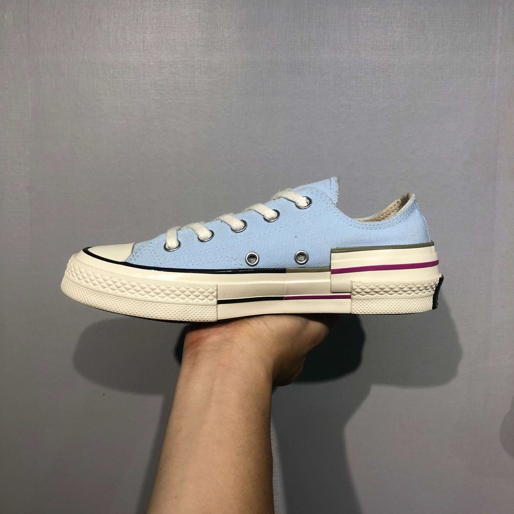 (𝗖𝗵𝗶́𝗻𝗵 𝗵𝗮̃𝗻𝗴 - 𝗙𝗮𝗸𝗲 đ𝗲̂̀𝗻 𝘅𝟭𝟬𝟬 | M - Waffle) Giày CONVERSE 1970s Coral Blue - 570789C (Giày có tem - box ko tem)