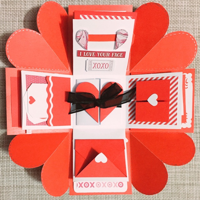 Hộp Lovebox Love box Explodingbox mẫu 2 | BigBuy360 - bigbuy360.vn