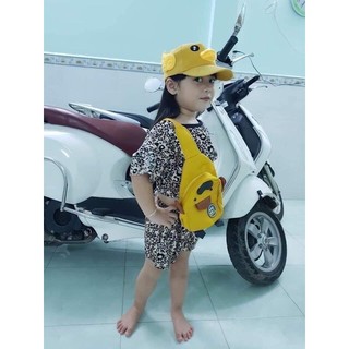Sỉ Sét mũ + Balo mỏ vịt Siêu Cute Cho Bé