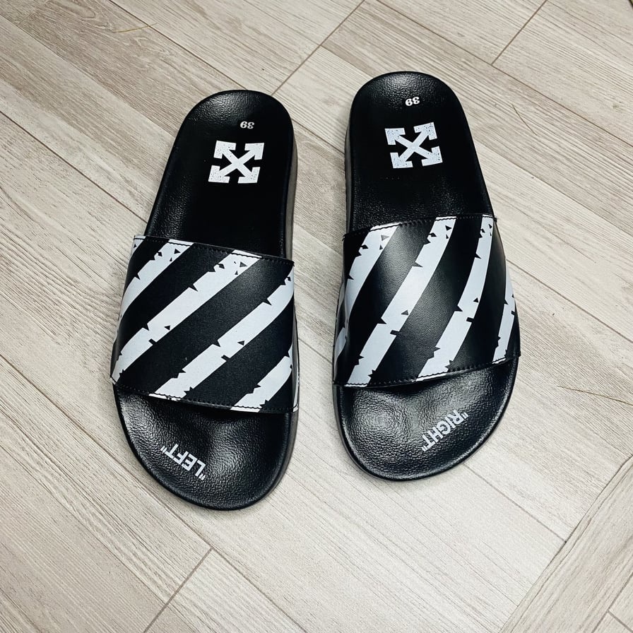 🔥HÀNG SIÊU CẤP🔥Dép nam đẹp,dép quai ngang off white nam nữ màu đen siêu đẹp