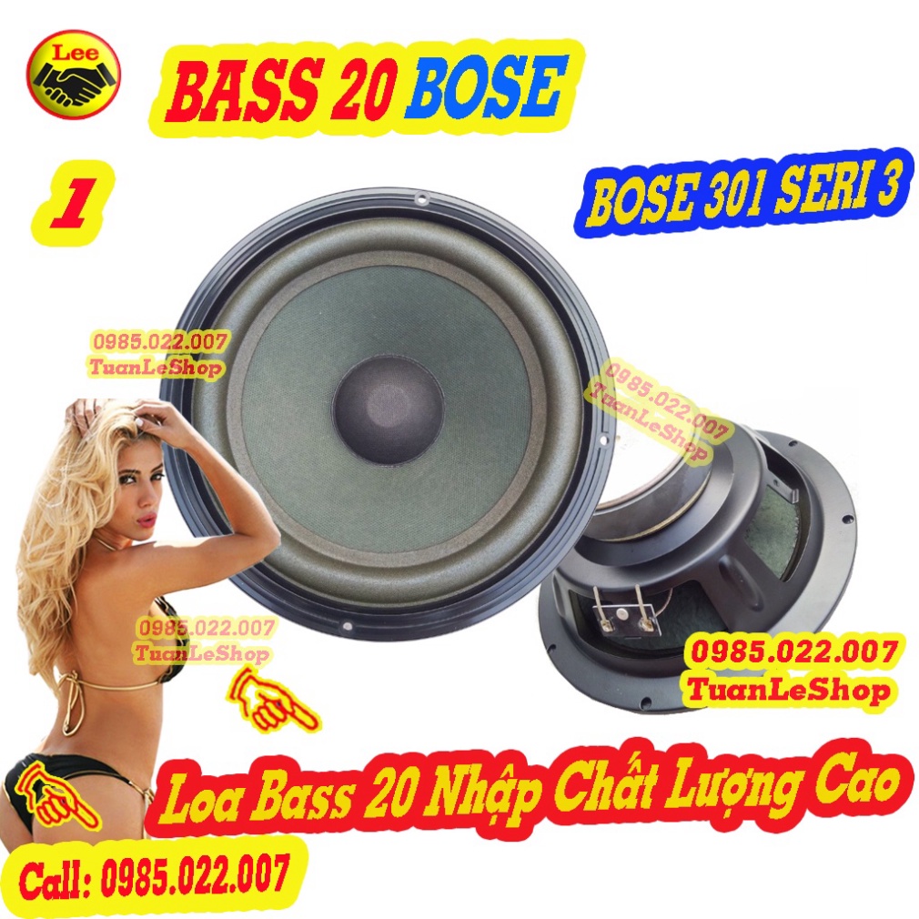 01 LOA BASS 20 BO SE 301 SERI 3 – GIÁ 01 LOA BASS 2 TẤC BOSE SERI II