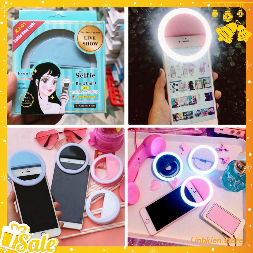 Đèn LED Selfie tạo ánh sáng mịn khi chụp ảnh