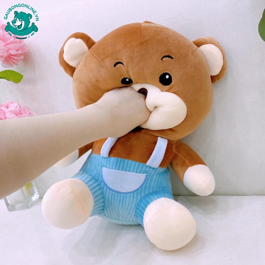 Gấu Bông Chó Yếm Thêu Túi Dễ Thương, Gấu Bông Online Cao Cấp
