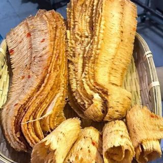 Mực cán tẩm gia vị