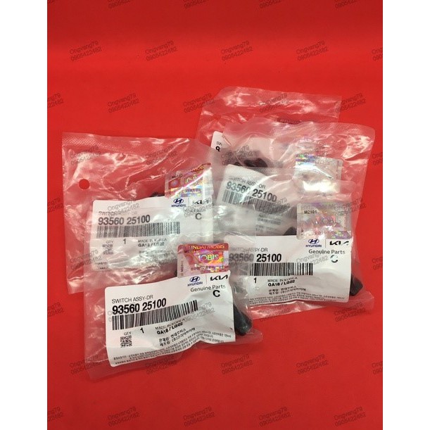 Giá 1 cái - Công tắc báo đóng mở cửa xe KIA, HYUNDAI: ACCENT, SANTAFE, SONATA,.../Mã số: 9356025100