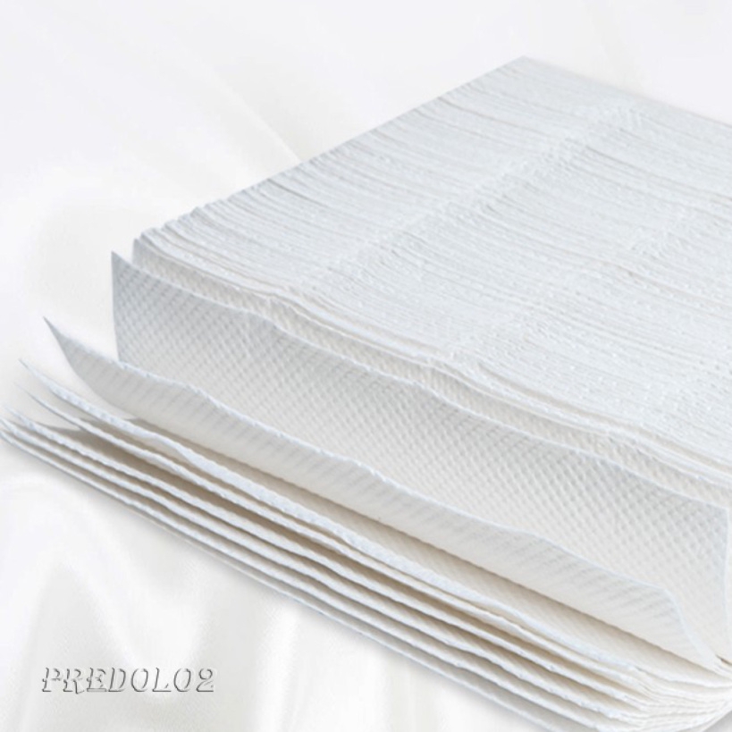 [PREDOLO2] Kitchen Cleaning Cloth Paper Hand Towels, Bathroom Tissue 3-layer Pulp Paper, White Skin-Friendly Household Toilet Paper Towel