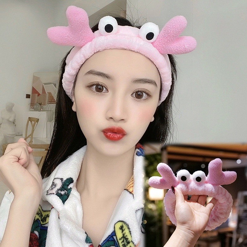 Băng đô rửa mặt co giãn bản rộng chống trượt cute dễ thương phong cách Hàn Quốc cho nữ LIZAMO BD77
