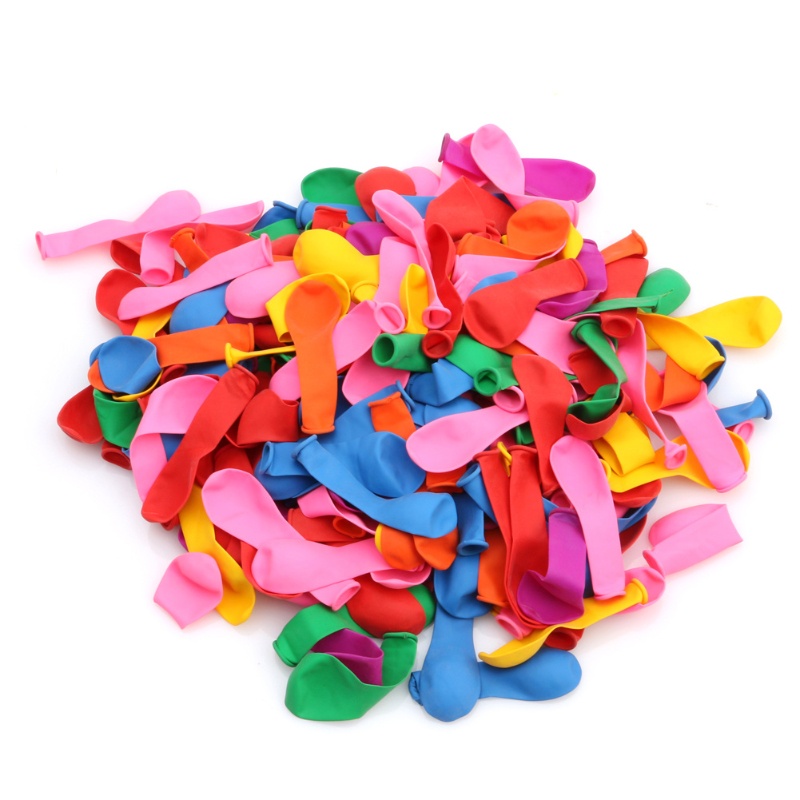 Bộ 500 Bong Bóng Nước Nhiều Màu Sắc Vui Nhộn Dành Cho Bé Chơi Mùa Hè