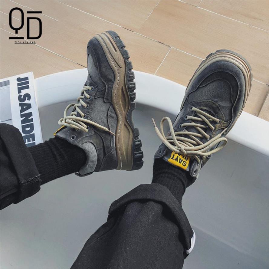 Giày Sneaker Nam Cổ Cao Tăng Chiều Cao - C001 | BigBuy360 - bigbuy360.vn
