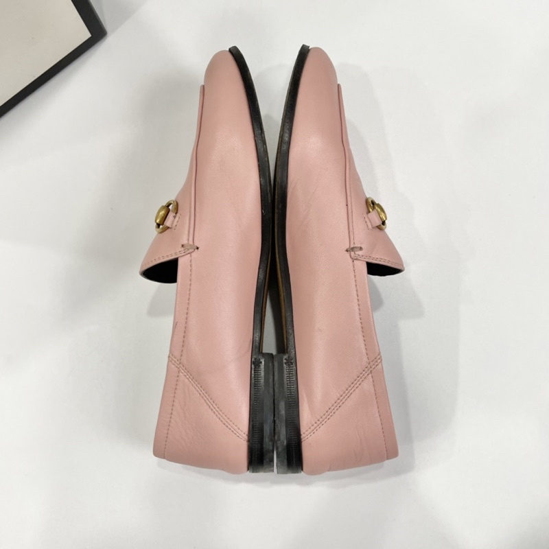 Giày loafer Gucci hồng chính hãng size 36