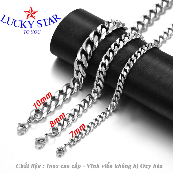 Dây Chuyền Nam Mắc Xích Thời Trang Mạnh Mẽ Nam Tính
