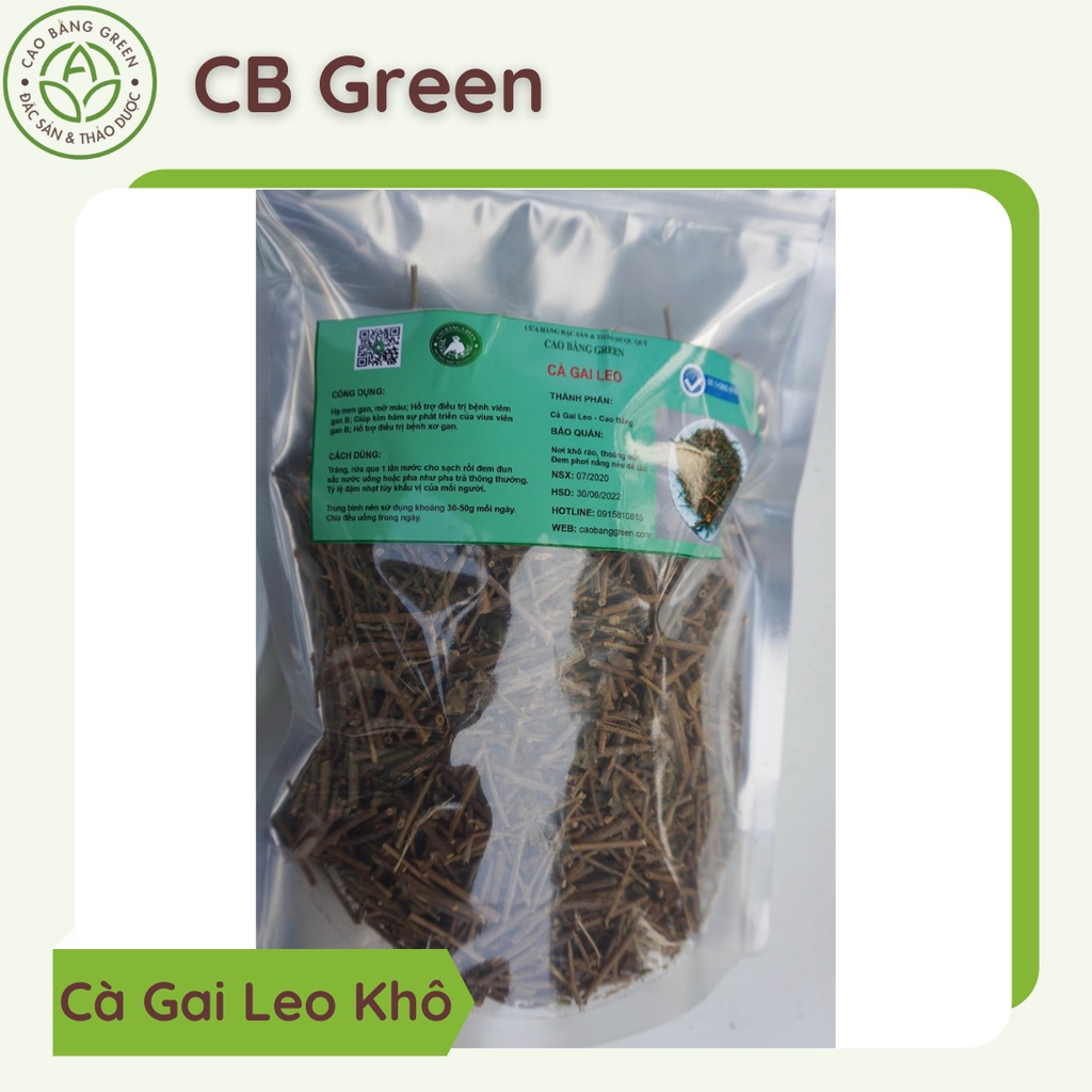 Cà Gai Leo Khô Mát Gan Làm Đẹp Da - Túi 1kg - Hàng Mới